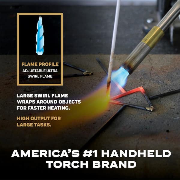 Bernzomatic DuraCast 8000 Torch Kit with 14.1 oz. MAP-Pro Cylinder