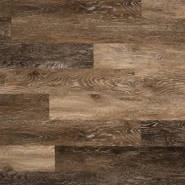 Lifeproof Take Home Sample - Cedar Valley Chestnut Click Lock Waterproof Luxury Vinyl Plank Flooring