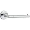Delta Lyndall Wall Mount Single Post Toilet Paper Holder Bath Hardware Accessory in Polished Chrome