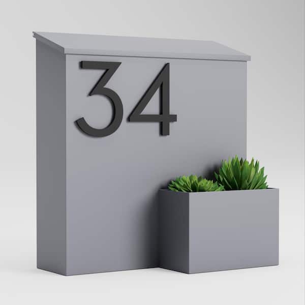 POST & PORCH Greetings Wall-Mounted Mailbox