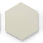 MosaiCore Pearl Hex 8.2 in. x 10.375 in. Glue Down Luxury Vinyl Tile (12.25 sq. ft./Case)