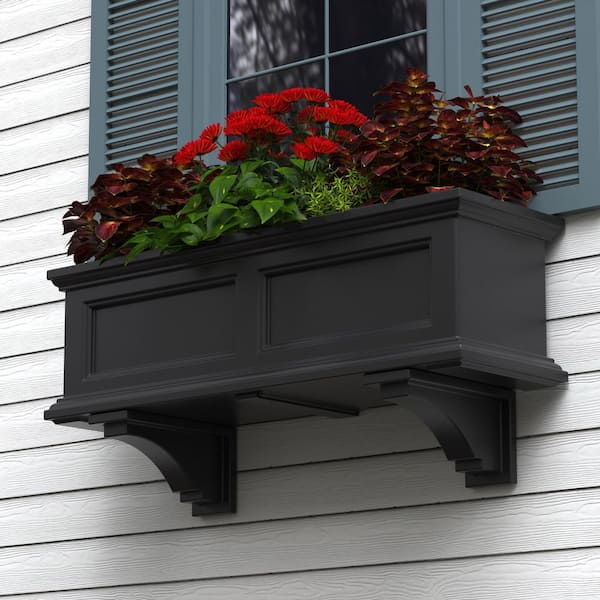 Fairfield Black Polyethylene Decorative Corbel