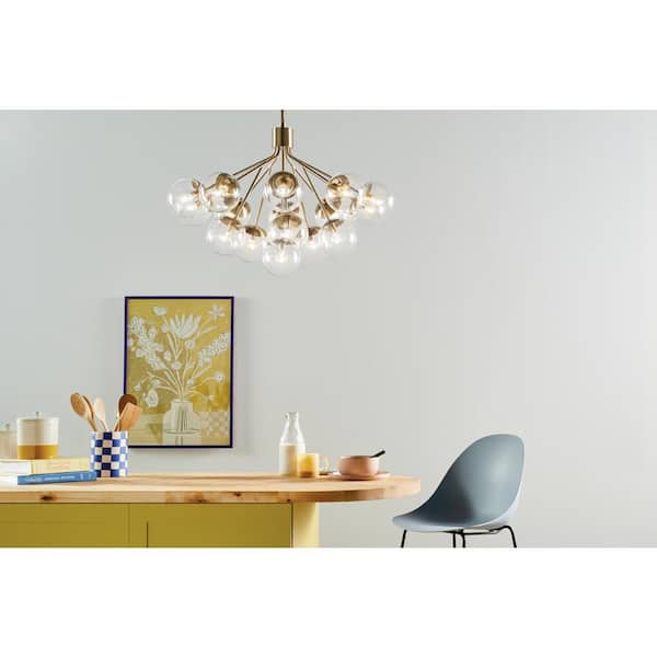 Kichler Silvarious 12-Light Gold Modern/Contemporary Chandelier