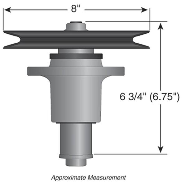 3 Pack Spindle Assembly for Exmark 52/" Deck 103-1184