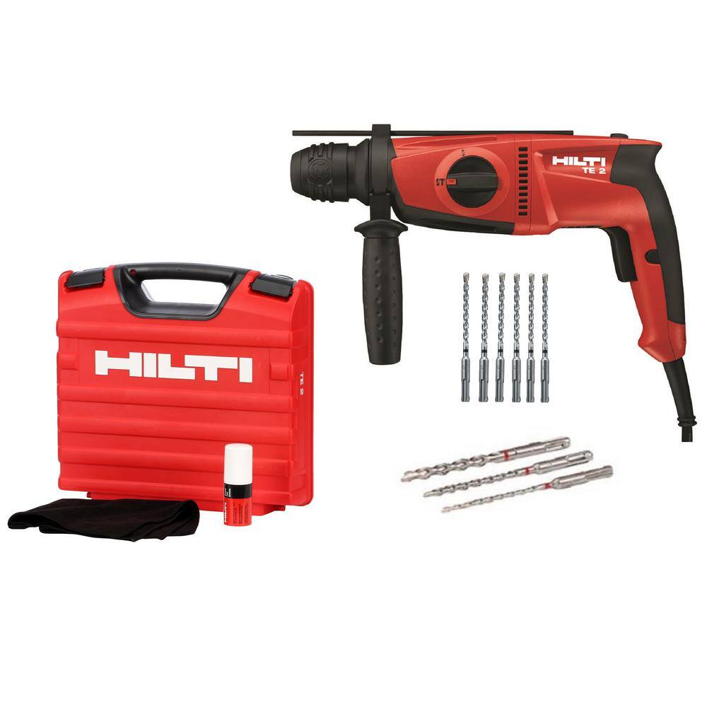 TE 2 120V SDS-Plus Hammer Drill Kit