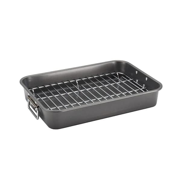 Quarter Size Aluminum Broiler Pan - 9 1/2 x 13