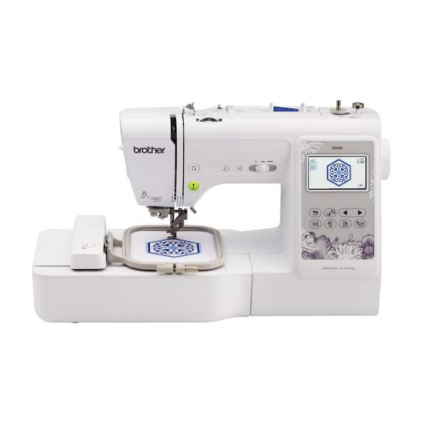 Brother 2-in-1 103-Stitch Embroidery Machine with Sew Smart Color Touch LCD Screen