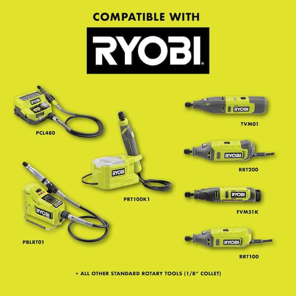 Rotary Tool 10-Piece 120 Grit Sanding Bands (For Metal, Plastic and Wood)