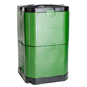 Bac de compostage stationnaire Soil Saver par Algreen de 12 pi3 en  plastique 1512