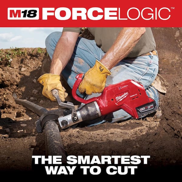 M18 18V Lithium-Ion Cordless FORCE LOGIC 3 in. Underground Cable Cutter (Tool-Only)