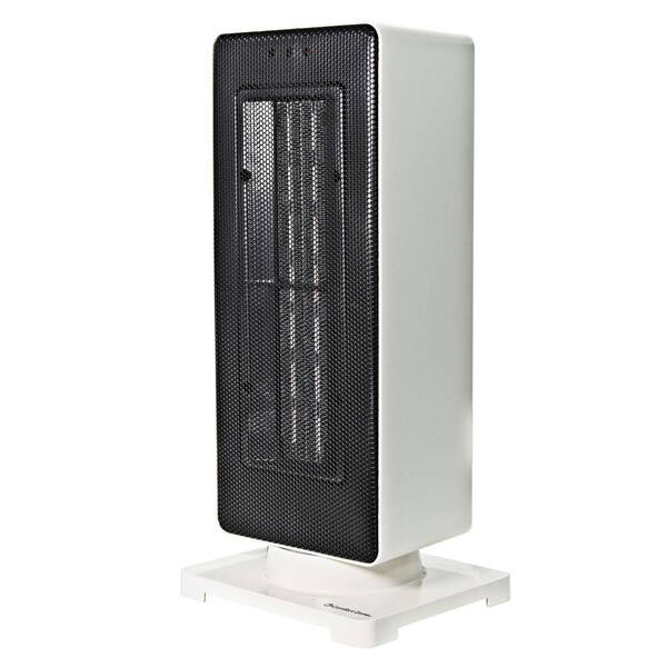 Comfort Zone 800/1,500Watt Oscillating Ceramic Tower Heater with