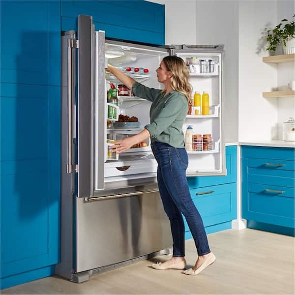 Maytag 25 cu. ft. French Door Refrigerator in Fingerprint