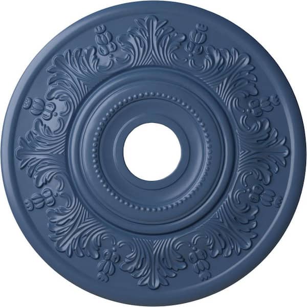 1-1/2" x 20" x 20" Polyurethane Vienna Ceiling Medallion, Hand-Painted Americana