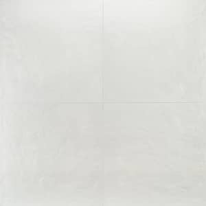 Chord Plaster White 23.62 in. x 23.62 in. Matte Porcelain Floor and Wall Tile (11.62 sq. ft./Case)