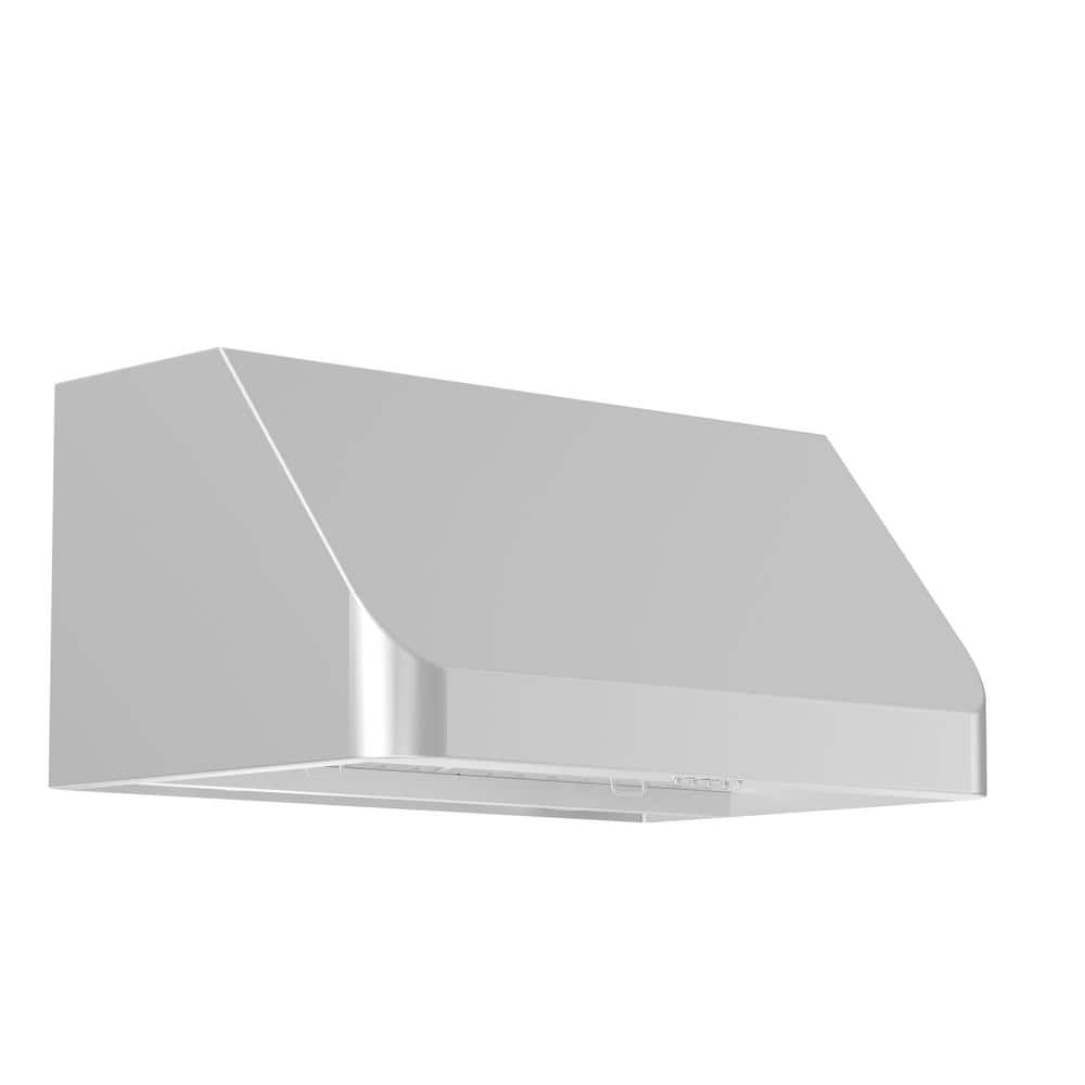 60 in. 1300 CFM Convertible Under Cabinet Range Hood in Stainless Steel