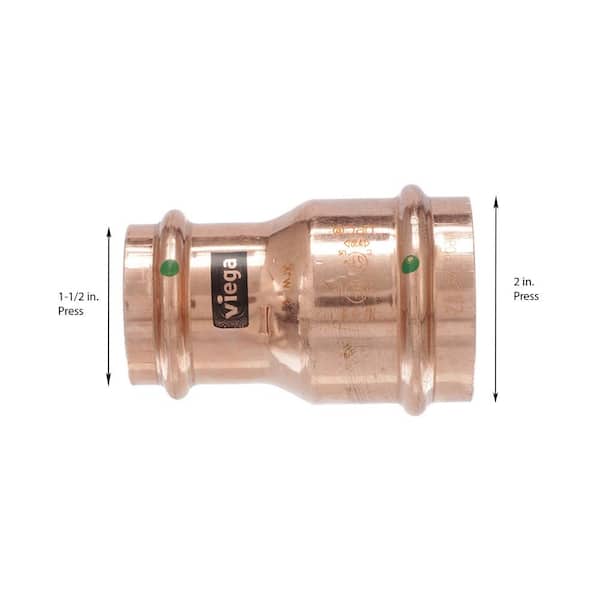 ProPress 2 in. x 1-1/2 in. Press Copper Reducer