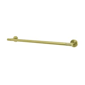 Avallon 24 in. Wall Mounted Towel Bar in Brushed Gold