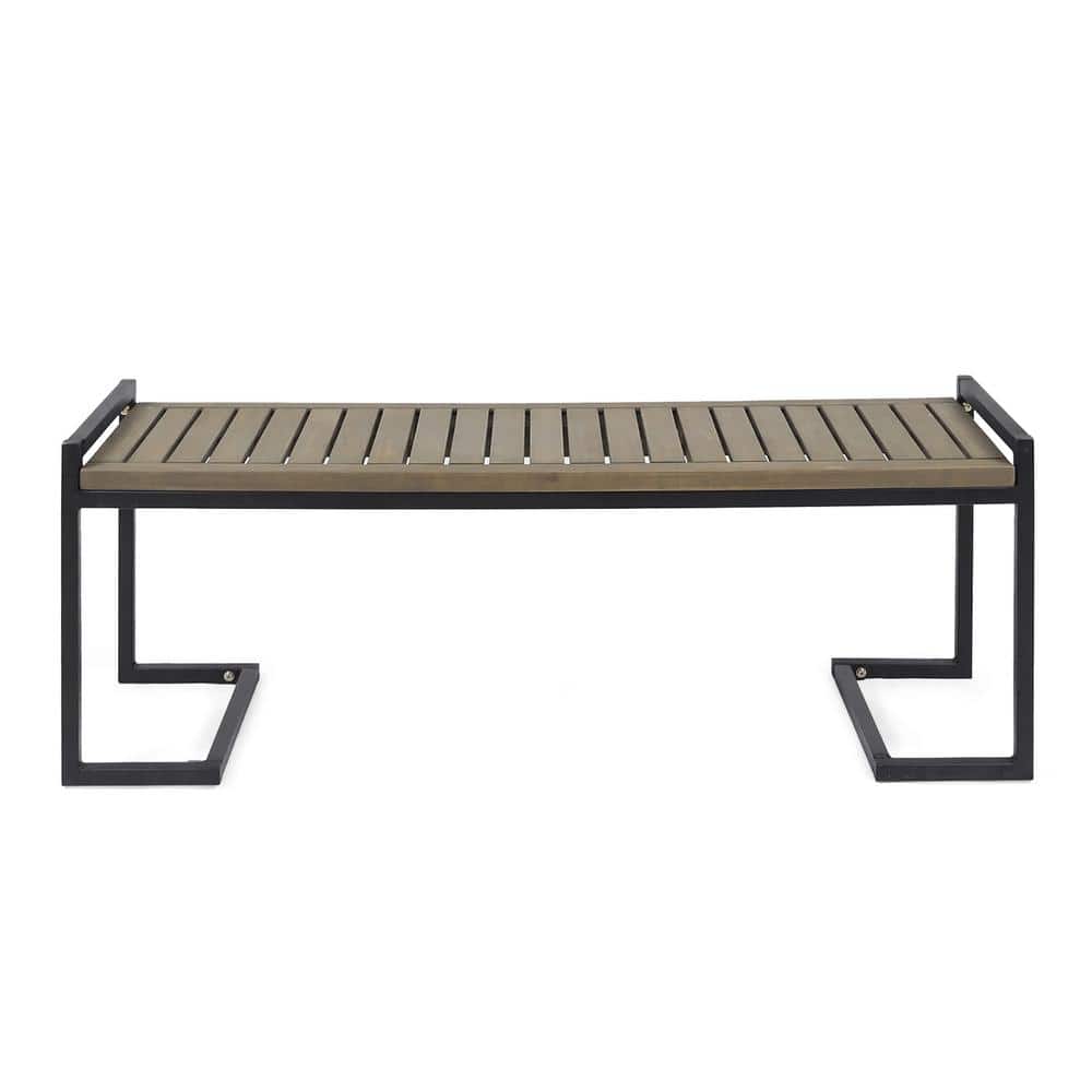 Wood Outdoor Lounge Chair Metal Bench price history on PriceWatchPro