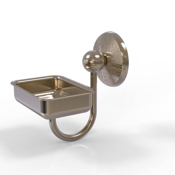 Prestige Monte Carlo Collection Wall Mounted Vanity Soap Holder in Antique Pewter