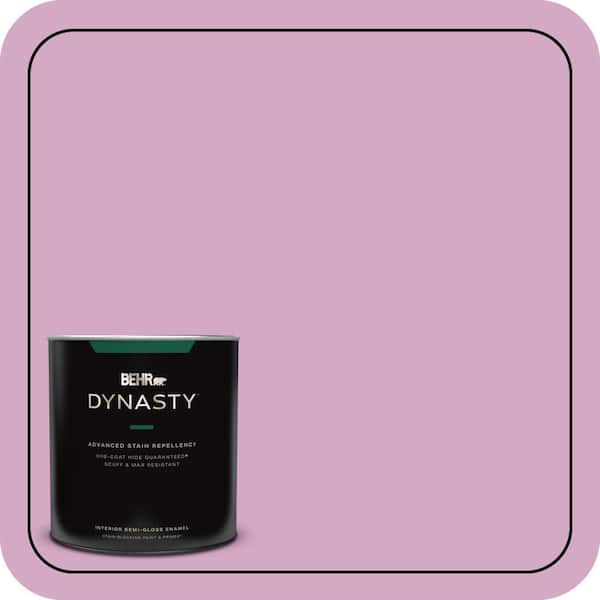 BEHR DYNASTY 1 qt. #M120-4 Heart to Heart Semi-Gloss Enamel Interior Stain-Blocking Paint and Primer