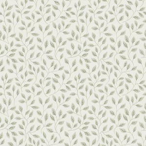 Posey Light Green Vines Paper Strippable Roll (Covers 56.4 sq. ft.)