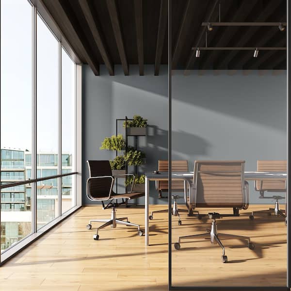 Wilsonart 4 ft. x 10 ft. Laminate Sheet in Traceless Charcoal