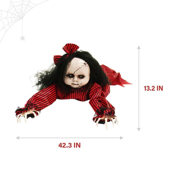Reviews for Haunted Hill Farm 9 in. Touch Activated Animatronic