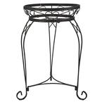 21 in. Scroll Braided Bronze Steel Plant Stand
