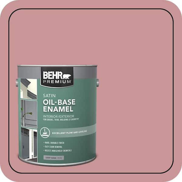 Reviews for BEHR 5 gal. #S140-4A Dusty Rose Oil-Base Semi-Gloss