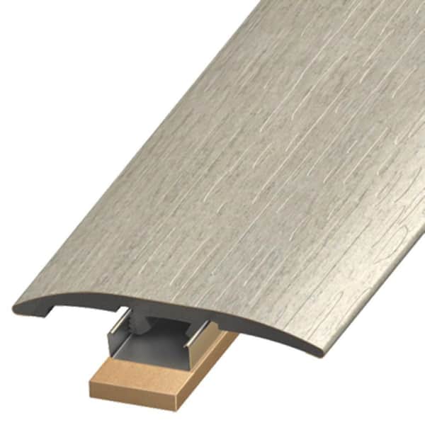 Deco Products SlimTrim Tropical Cape 0.25 in. Thick x 2 in. Wide x 94 in. Length Reducer, End Cap and T-Molding