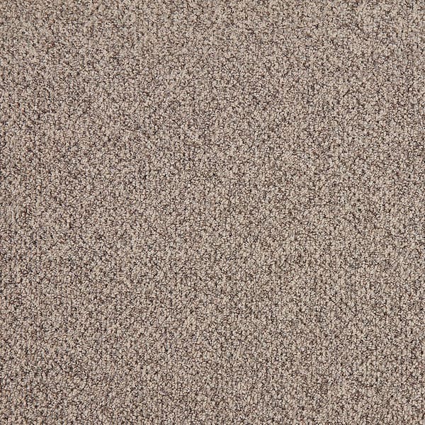 TrafficMaster Moss Peak - Outback - Beige 31 oz. Polyester Pattern Installed Carpet