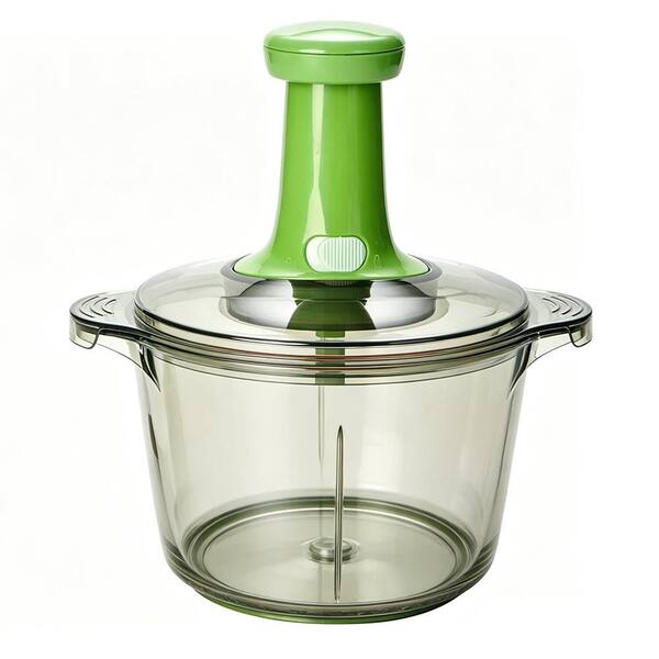 Large 8.5-Cup, Hand Chopper Vegetable Cutter, Manual Food Chopper to Chop Veggies, Fruits