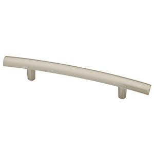 Arched 3-3/4 in. (96mm) Center-to-Center Satin Nickel Drawer Pull (12-Pack)