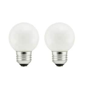 25-Watt Double Life G16.5 Incandescent Light Bulb (2-Pack)