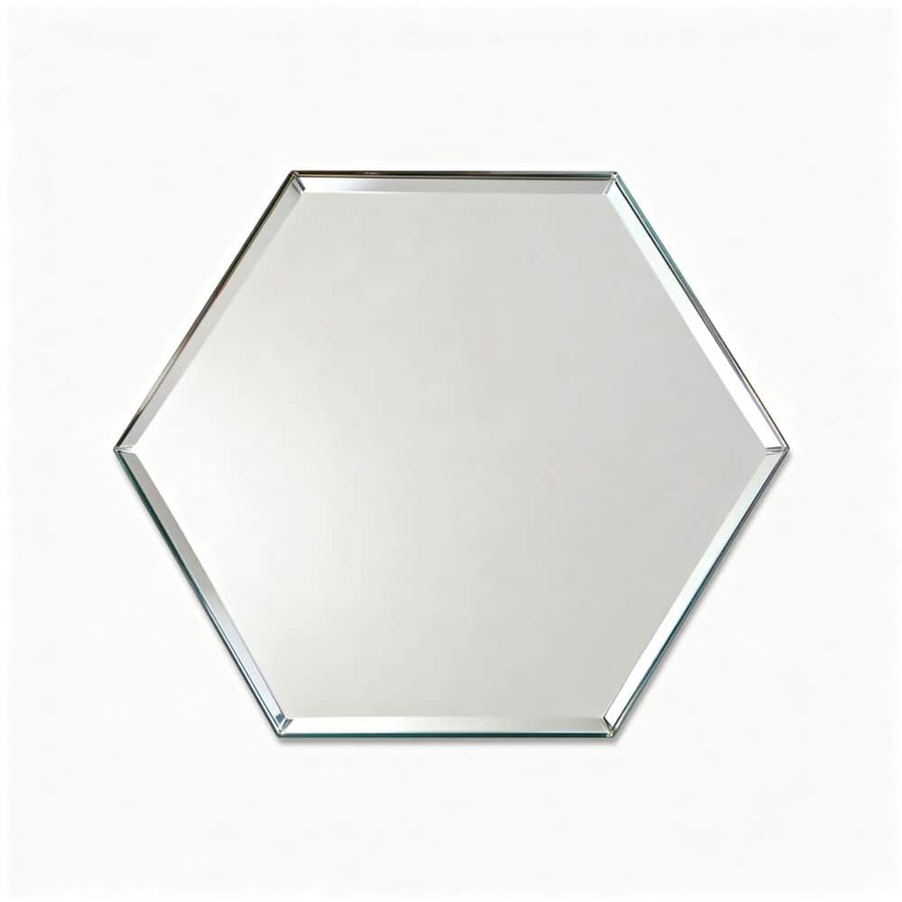 50Pcs Hexagon Mirror Tiles – Self-Adhesive Acrylic Mosaic, 46x40mm, DIY Craft & Home Decor - View #10