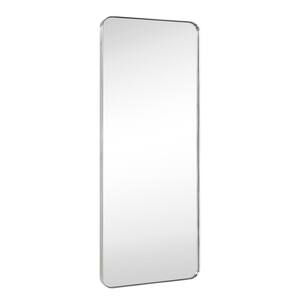 Stainless Steel Angle Frame Mirror with Shelf 0605 - Commercial Bathroom Mirror