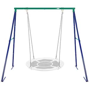 440 lbs. Capacity Metal Swing Frame Stand for Saucer Swing Not Included