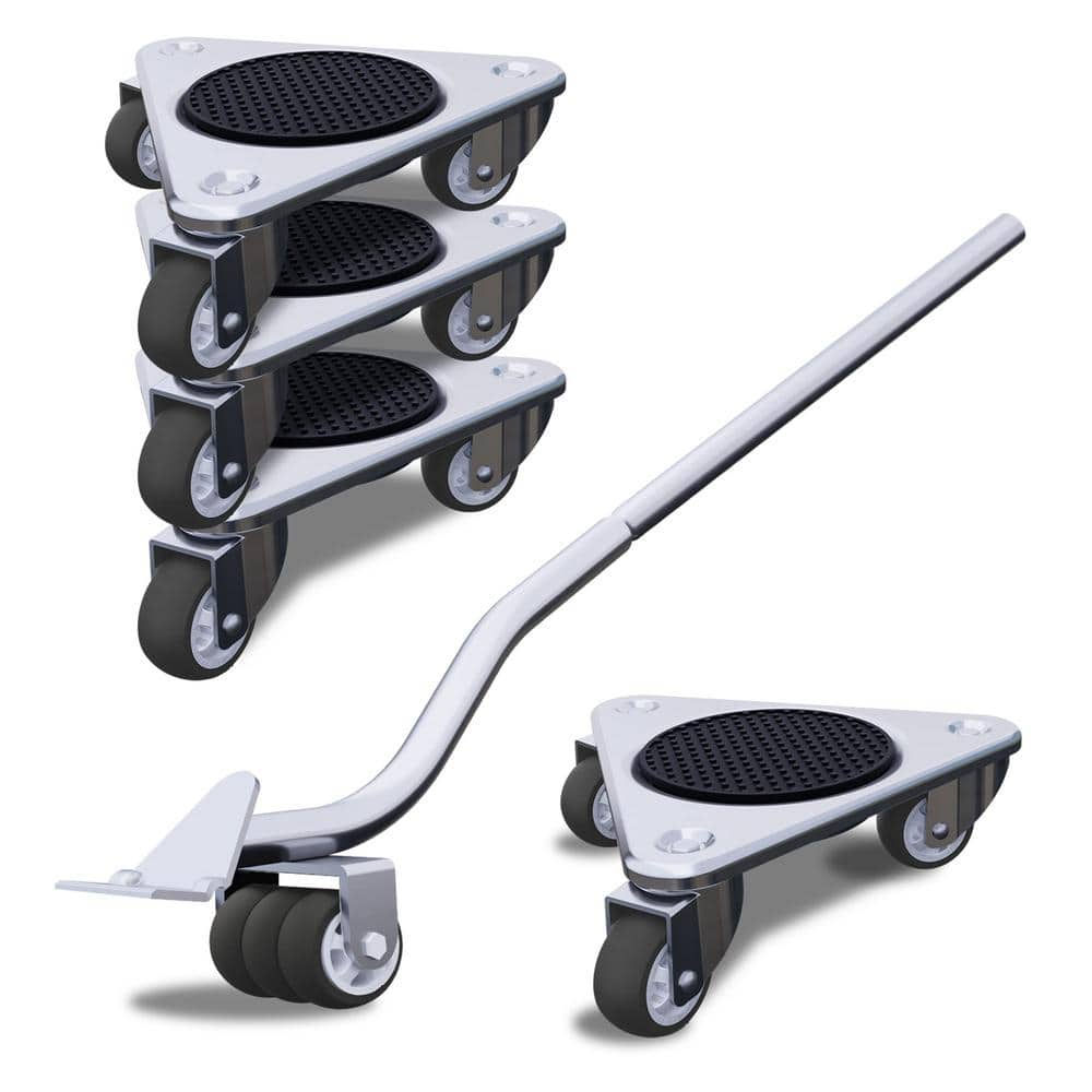 360 Degree Steel Tri-Dolly 3 Wheels Furniture Mover, Per 180 lb. Sofa Dolly
