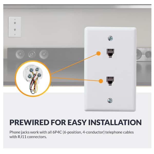 Popular Nuvo datawall mount jack