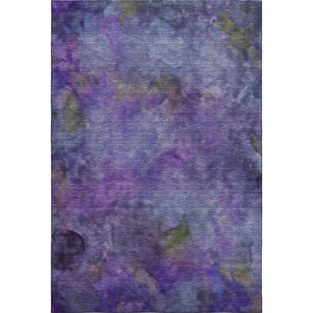 Mayfield Premium Machine Washable Abstract AMF2312 Purple 8 ft. x 10 ft. Area Rug price history on PriceWatchPro
