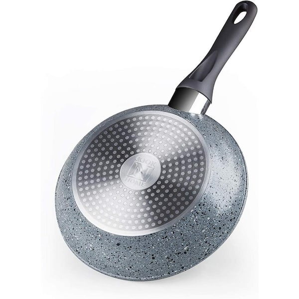 Cibeat Nonstick Frying Pan, Aluminum Skillet with Stainless Steel