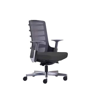 LANBO 26 in. Black High Back Adjustable Height Ergonomic Office Chair with  Lumbar Support LBZM8009BK - The Home Depot