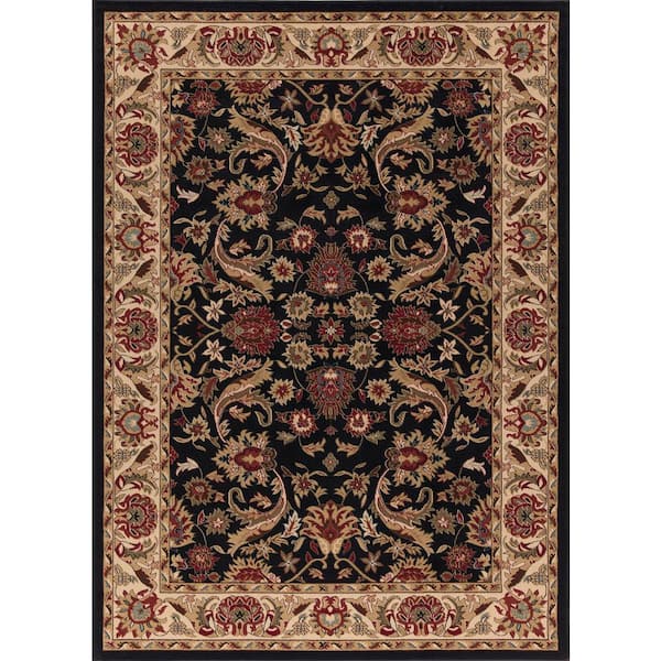 Concord Global Trading Ankara Sultanabad Black 3 ft. x 4 ft. Area Rug