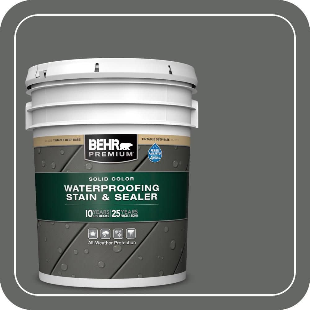 BEHR PREMIUM 5 gal. #PPU25-02 Black Locust Solid Color
