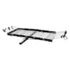 Tow Tuff 62 in. Steel Cargo Carrier Trailer for Car or Truck with Bike