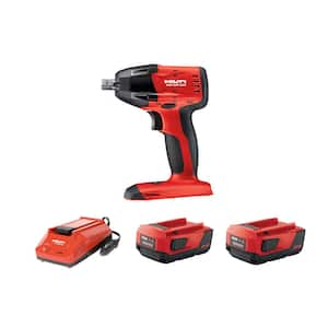 22 Volt SIW 6AT Lithium-Ion Compact Cordless 1/2 in. Brushless Impact Wrench with B22/4.0 Battery Pack and Charger