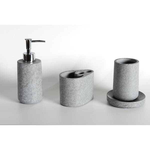 4 piece stone set Bathroom Accessories