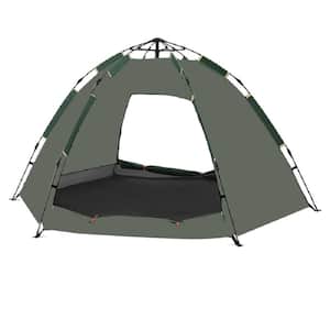 5-Person Waterproof Camping Dome Tent, Portable Backpack Tent; Suitable for Outdoor Camping/Hiking