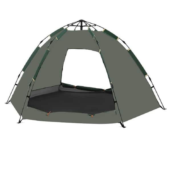 Amucolo 5-Person Waterproof Camping Dome Tent, Portable Backpack Tent; Suitable for Outdoor Camping/Hiking