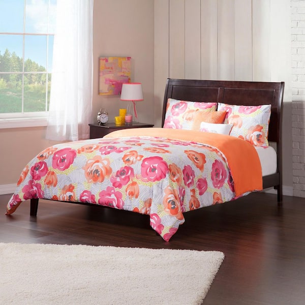 AFI Portland Full Platform Bed with Open Foot Board in Espresso